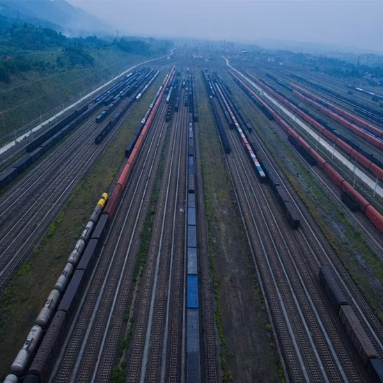 鉄道輸送、西安からチェコ共和国ロヴォシツェまでの複合一貫輸送