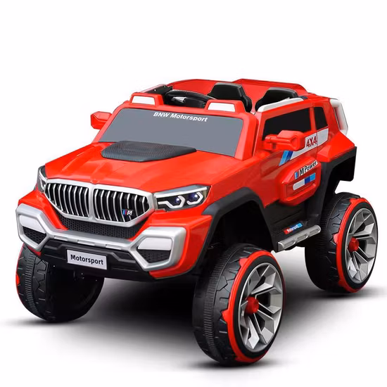 特大バッテリー付き12V子供用おもちゃの車、LED付きミニ電気自動車
